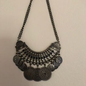 Medallion necklace